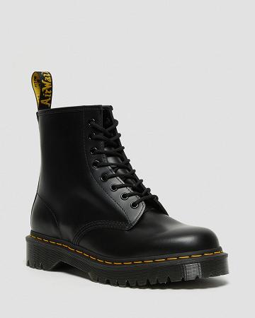 Botas Plataforma Dr Martens 1460 Bex Smooth Cuero Hombre Negros | MX 259FDN